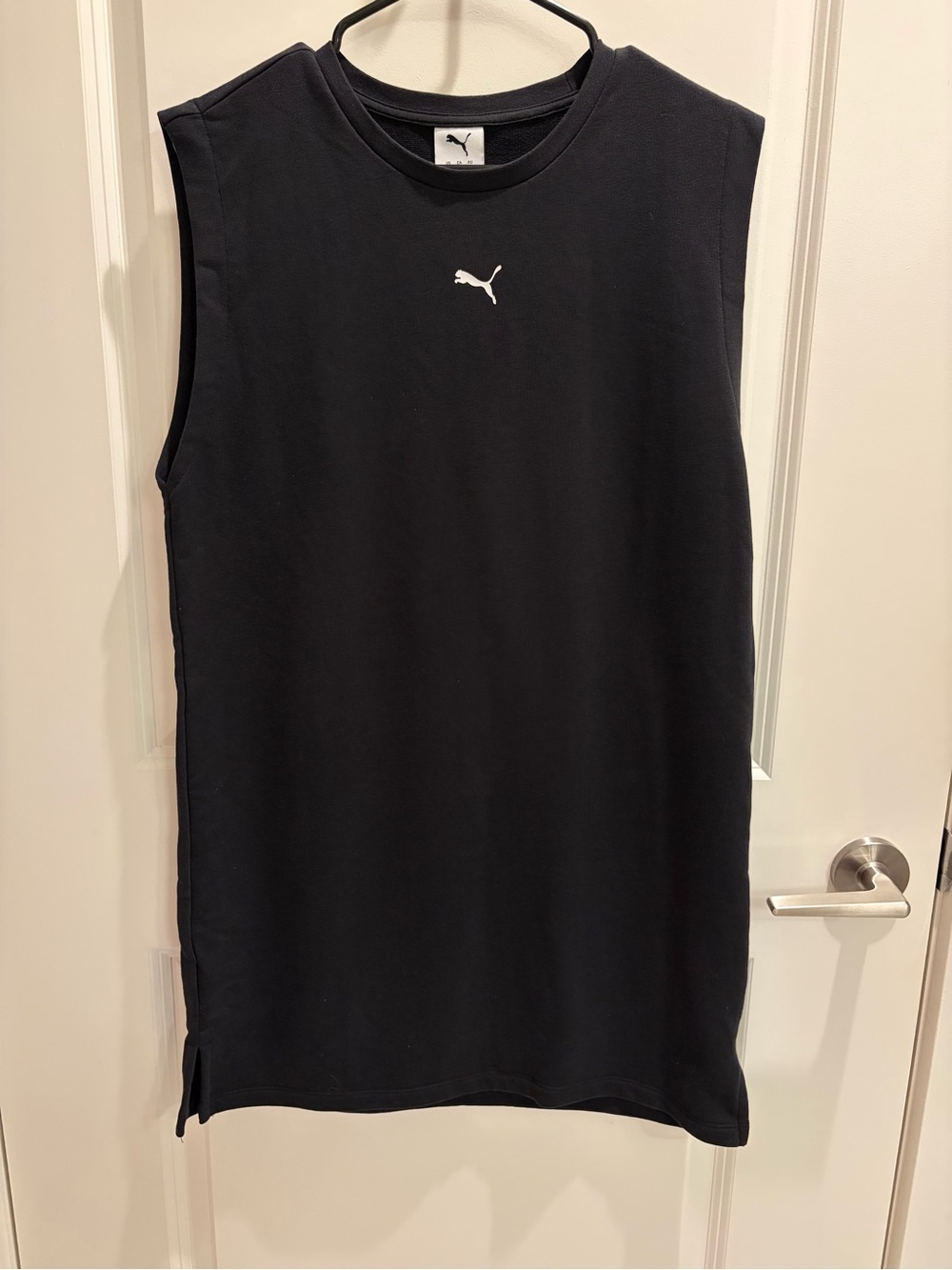 Puma Black Sleeveless Athletic Tank Dress